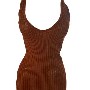 NWT SKIMS Ribbed Knit Cami Tank